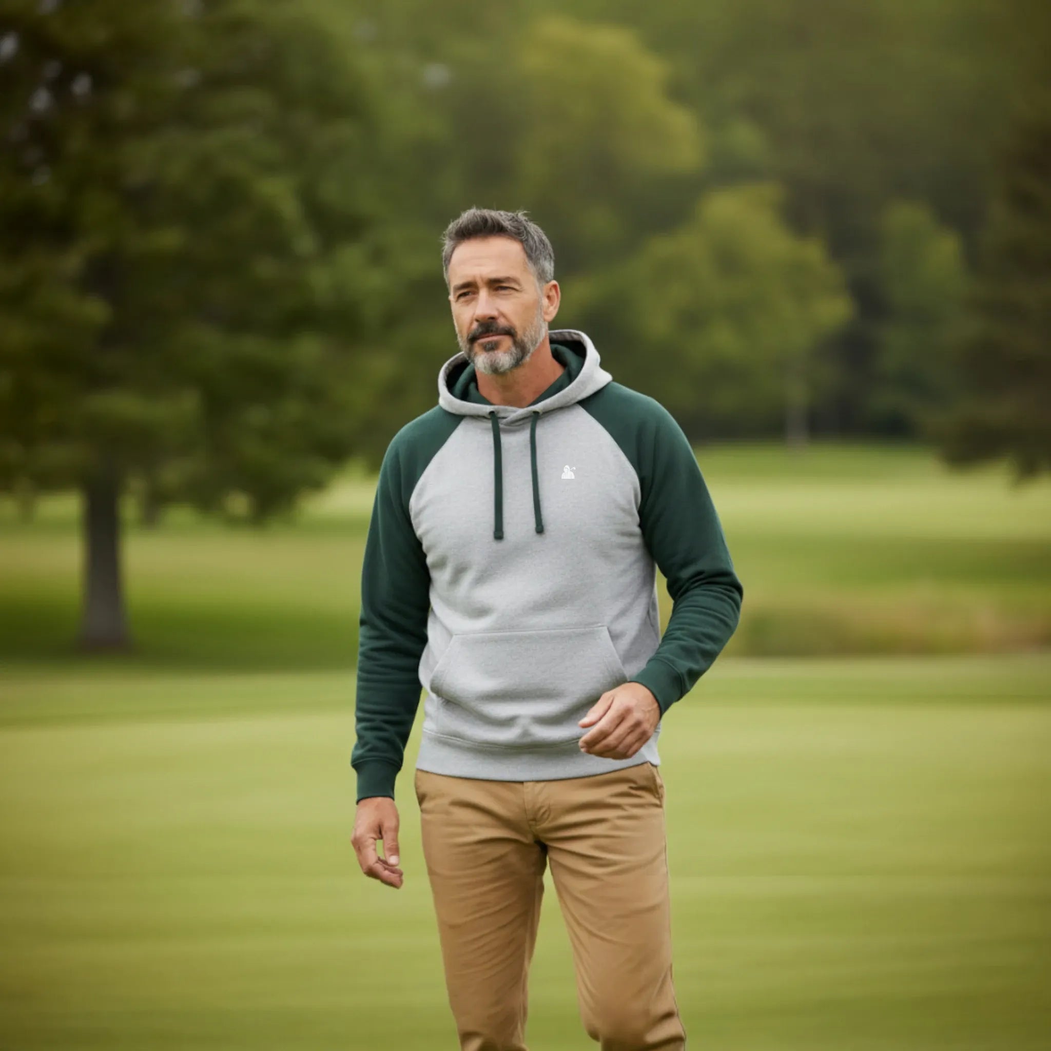 Hoodie de golf unisexe – Sweat à capuche technique porté sur le green – The Hoodies Golf